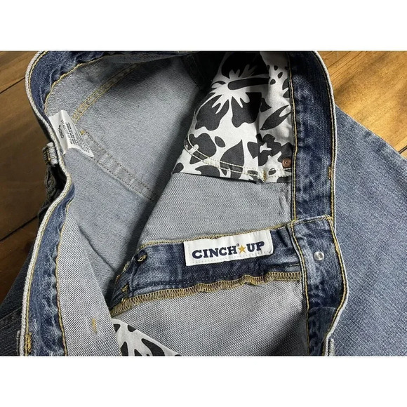 Cinch White Label Mid Rise Straight Leg Jeans Mens Size 40x30 Western Cowboy NWT - Picture 6 of 14